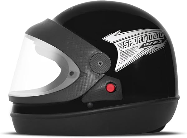 Capacete Fechado Pro Tork Sport Moto Light Preto Tam. 58