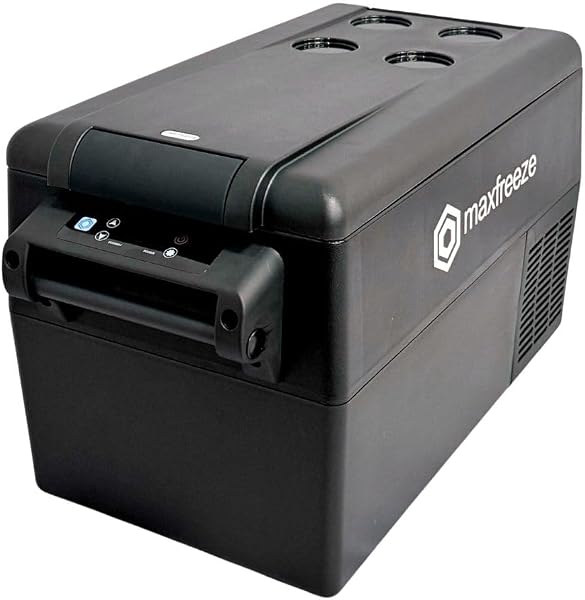 Geladeira Portátil Preta 35 Litros Freezer Quadrivolt Maxfreeze