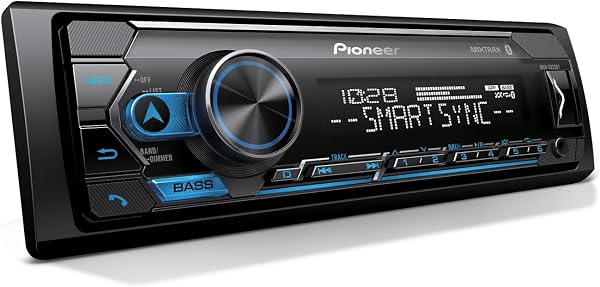 Pioneer MVH-S322BT Bluetooth estéreo automotivo com entradas USB/AUX