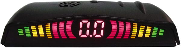 Sensor de Ré Estacionamento Orbe 4 Sensores Frontais com Display