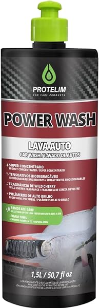 Shampo Lava Auto Neutro Power Wash 1,5 Litro Protelim