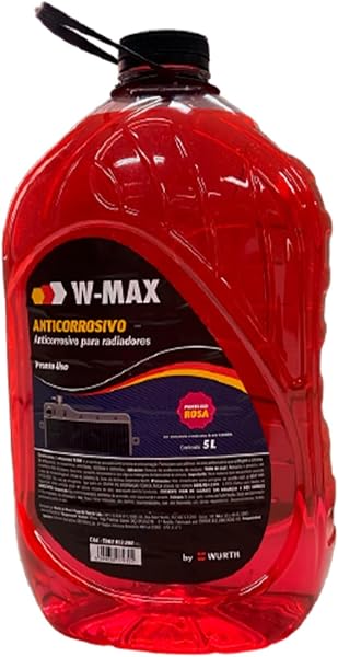 Wurth Aditivo Radiador Anticorrosivo W-Max Rosa 5 Litros